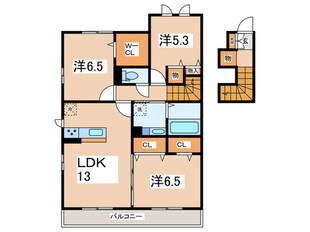 雅の物件間取画像